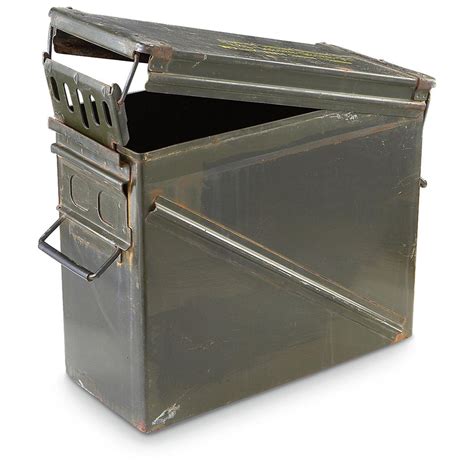 heritage metal ammo box|20mm ammo storage box.